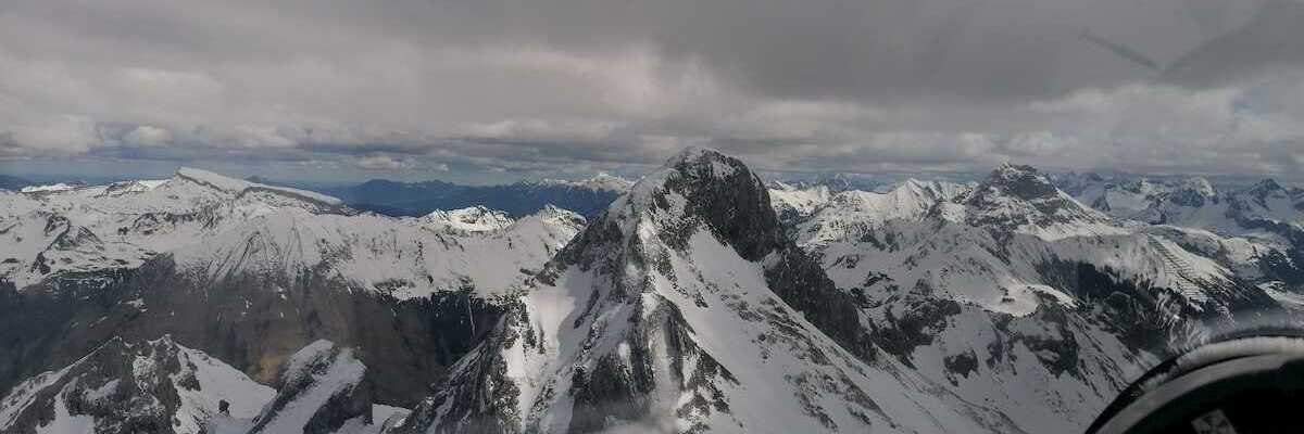 Verortung via Georeferenzierung der Kamera: Aufgenommen in der Nähe von Gemeinde Schoppernau, Österreich in 2400 Meter